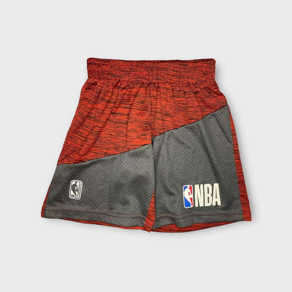 NBA Red Gray Top & Bottom Matching Set - Picture 2 of 5